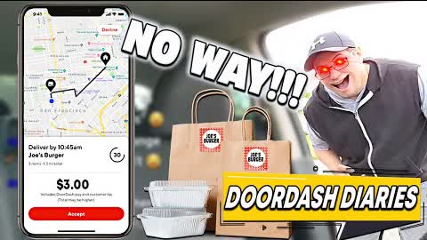 WHERE ARE ALL THE GOOD ORDERS AT??? l DOORDASH DIARIES EPISODE 1