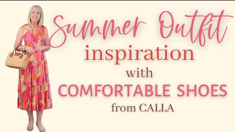 Summer Outfit Inspiration with Comfortable Shoes by Calla