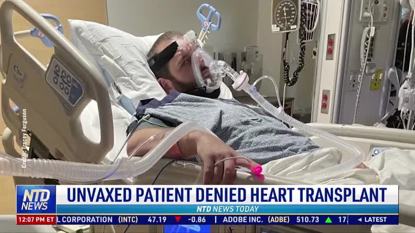 Unvaccinated Patient Denied Heart Transplant