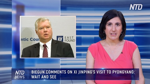 BIEGUN COMMENTS ON XI JINPING'S VISIT TO PYONGYANG: WAIT AND SEE