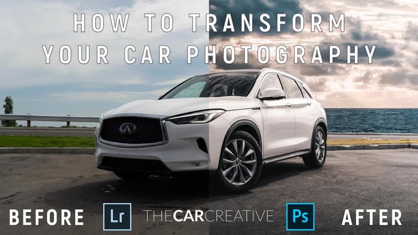 How to TRANSFORM your CAR PHOTOGRAPHY - Lightroom and Photoshop Editing Walkthrough
