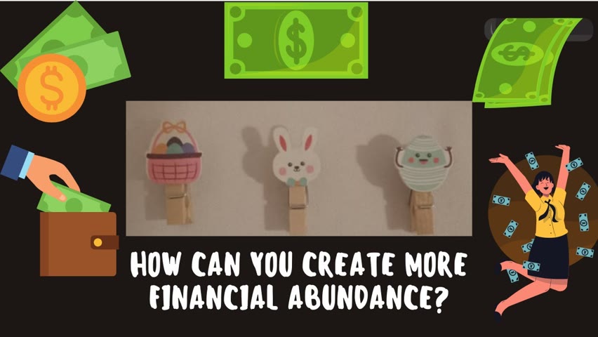 How can you create more financial abundance? 💵  🤑  💸  💰  😍  🌟 | Pick a card