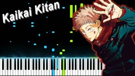 Jujutsu Kaisen OP - "Kaikai Kitan" - Eve (Synthesia Piano Tutorial)