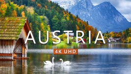 Austria Nature Drone Film (4K UHD) with Calming Piano Music