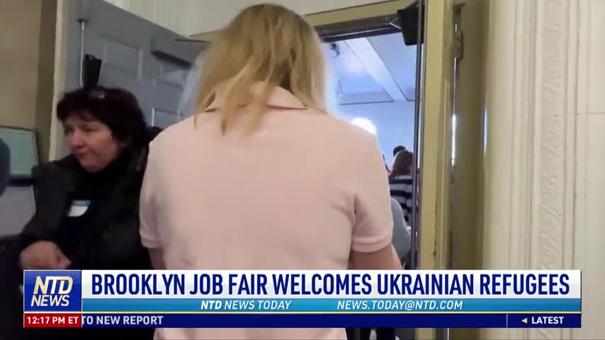 Brooklyn Job Fair Welcomes Ukrainian Refugees