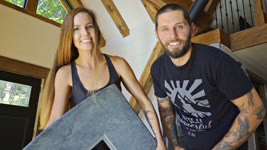 Adding Soap Stone To Our Off Grid A-Frame Home