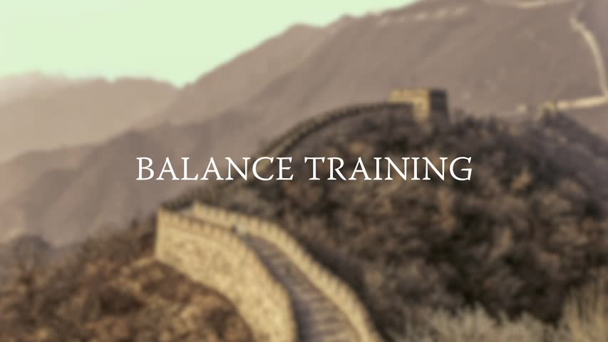 Balance Training Intro