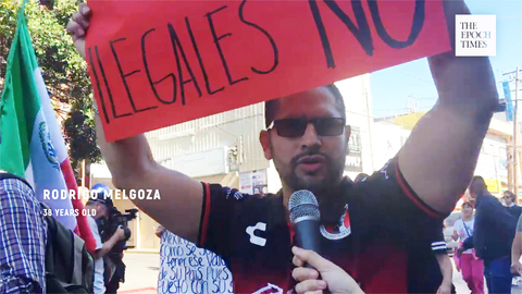 Mexican Tijuana Protest 2 (REC ver)