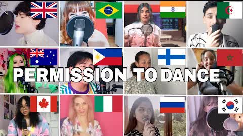 Who Sang It Better : BTS (방탄소년단) 'Permission to Dance ( 12 different countries )
