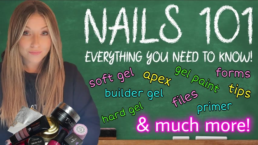 🤓 All nail terms EXPLAINED! All gel types - powders - techniques - Education | Nail tech career