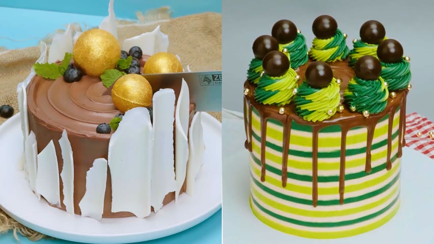 Fancy Beautiful Cake Decorating Ideas | Amazing Chocolate Cake Decorating Tutorials You'll Love