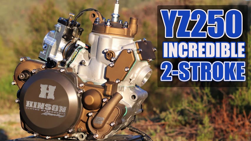 Incredible 2-stroke engine build - YZ250 build