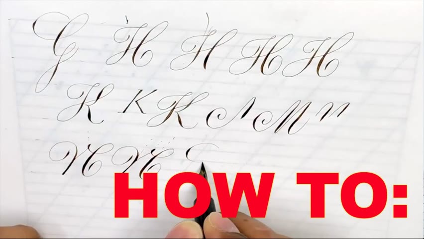 IMPROVE YOUR COPPERPLATE | COPPERPLATE VARIATIONS X PAUL ANTONIO - PART 8