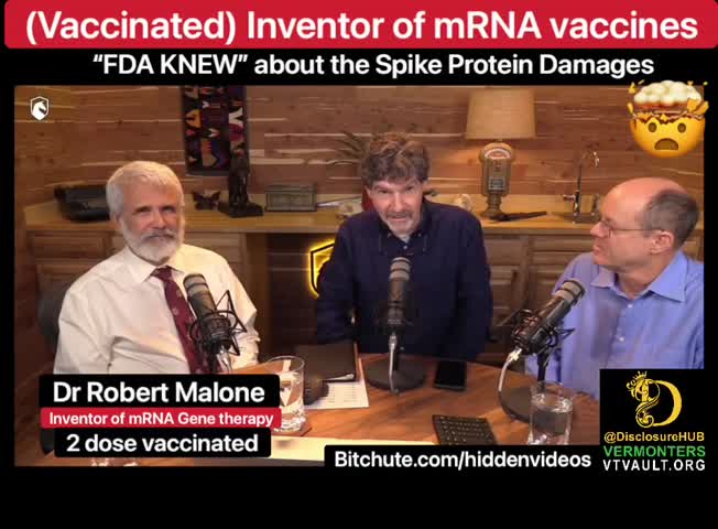 Inventor of mRNA vaccines discuss problems. FDA knew. 