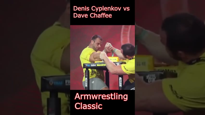Dave Chaffee vs Denis Cyplenkov | Armwrestling Classic