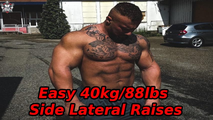 Strength Monster - Easy Side Lateral Raises 40kg/88lbs