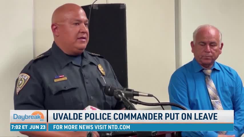 Uvalde Police Commander Put on Leave