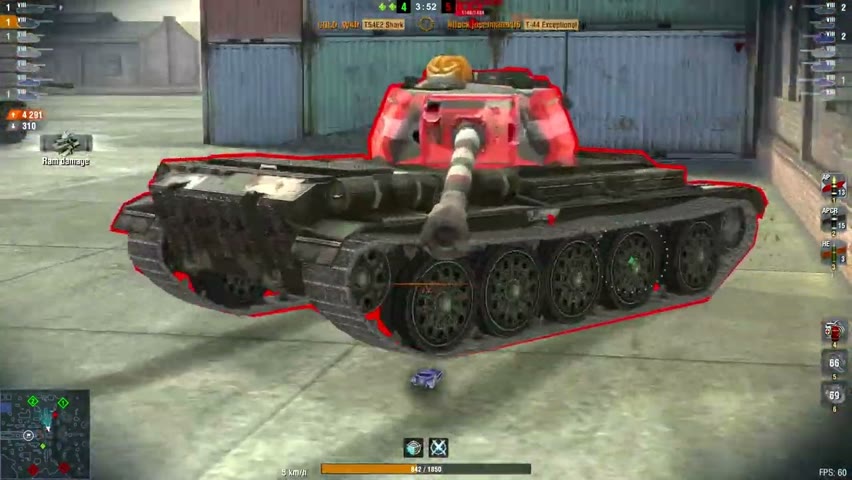T54E2 7222DMG 4Kills | World of Tanks Blitz | COLD_W4R