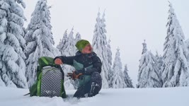 Hiking 100 Km in the Winter | Via Transilvanica - Full Movie