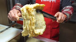 수제어묵 최강달인 Fast Workers, Amazing Skills of Fish Cake Master - Korean Street Food