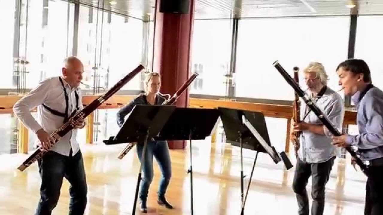 G.Rossini  Largo al Factotum for 4 bassoons