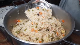 Vegetable Pulao Recipe | Easy and Simple Vegetable Pulao with subtitles