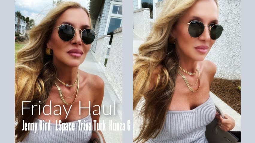 Friday Haul | Jenny Bird Special Event For YOU! | Becca |TrIna Turk |  Hunza G & LSpace Swimwear