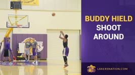 Buddy Hield Shooting Drills At Lakers Draft Workout (Raw Footage)