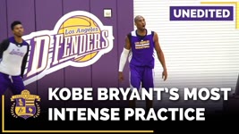 Kobe Bryant Trashtalking At Lakers Practice (EXPLICIT, Unedited)