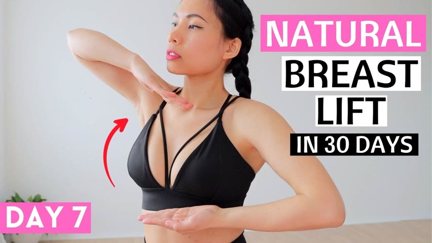 Day 8 INTENSE workout to give your bust line a natural lift in 30 day full body tranformation S1