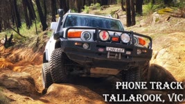 Phone track, Tallarook 4WD - JLU Rubicon defeated by Toyotas!