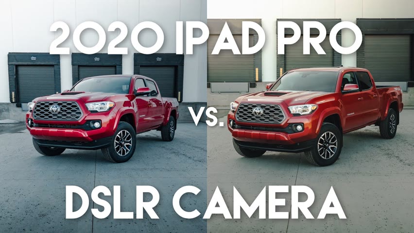 Car Photography with 2020 iPad Pro - How do the cameras compare to a DSLR?