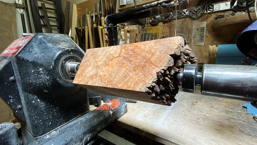 Woodturning - Spalted Burl
