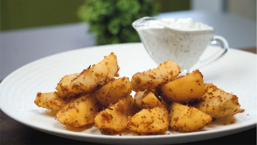 Potato Tastier Than Meat | Simple and Quick Crispy Potato Wedges Recipe