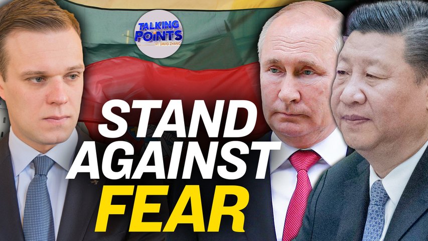 How Lithuania Stands to Aggression From Russia and China| Talking Points With David Zhang