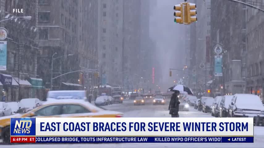 East Coast Braces for Severe Winter Storm