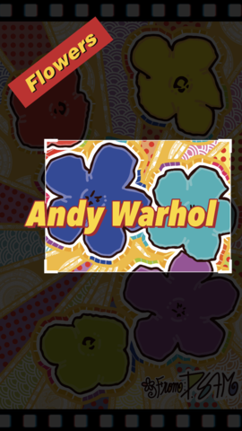 Andy Warhol's Flowers | New York City Pop Artist | 앤디 워홀의 꽃 | [ DesignBrand Paulo ]