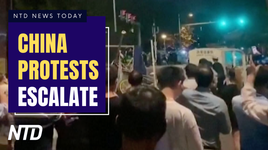 NTD News Today (Nov. 29): Protests Escalate in China's Guangzhou; Former CCP Leader Jiang Zemin Dies at 96