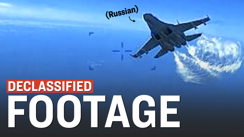[Trailer] Pentagon Releases Video of Russian Fighter Jet Struck US Drone | Facts Matter