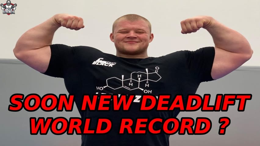 Pavlo Nakonechnyy Going For The Deadlift World Record