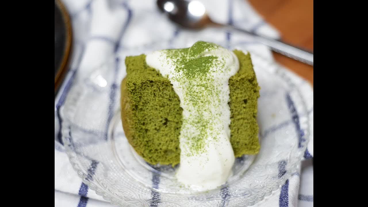 东南亚戚风蛋糕 Making Instagram Chiffon Cake  Green Tea / Matcha Cake