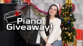 I GIVE AWAY MY PIANO !!!! | Merry Christmas 🎄🎁✨