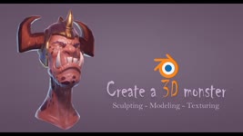 Create a Monster with Blender