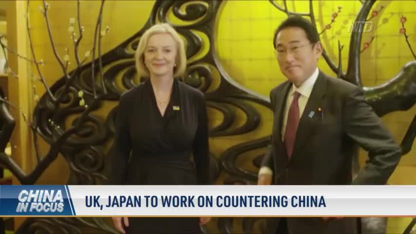 UK, Japan to Work on Countering China