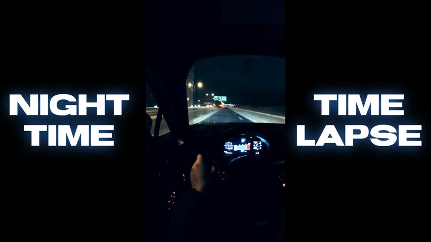 How to make EASY TIME TIMELAPSE VIDEOS from your Car! #shorts