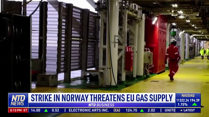 Strike in Norway Threatens EU Gas Supply