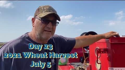 Day 23 - 2021 Wheat Harvest / July 5 (Chase, Kansas)