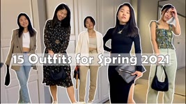 15 Spring Outfits | Ft. Aritzia, H&M, Zara, Lululemon