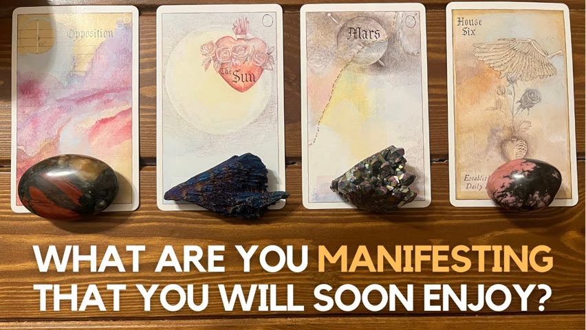 What are you manifesting that you will soon enjoy? ✨🤩 😄✨ | Pick a card