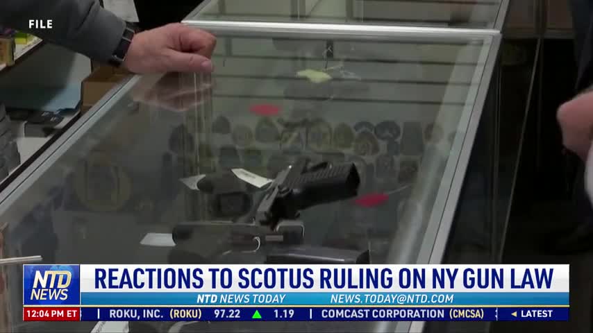 Reactions to Supreme Court Ruling on NY Gun Law